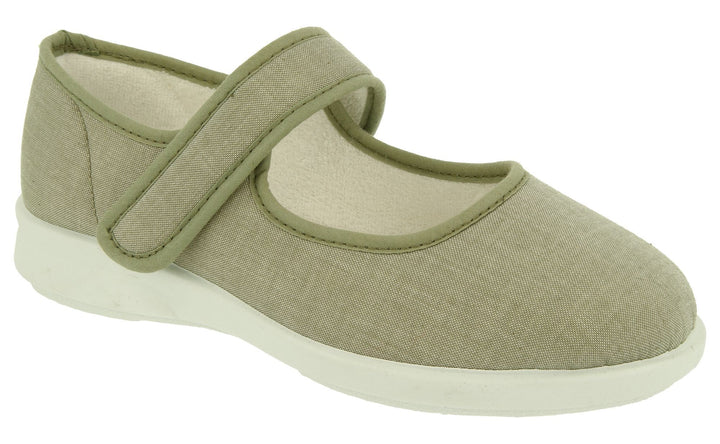 Womens Wide Fit DB Jura Canvas