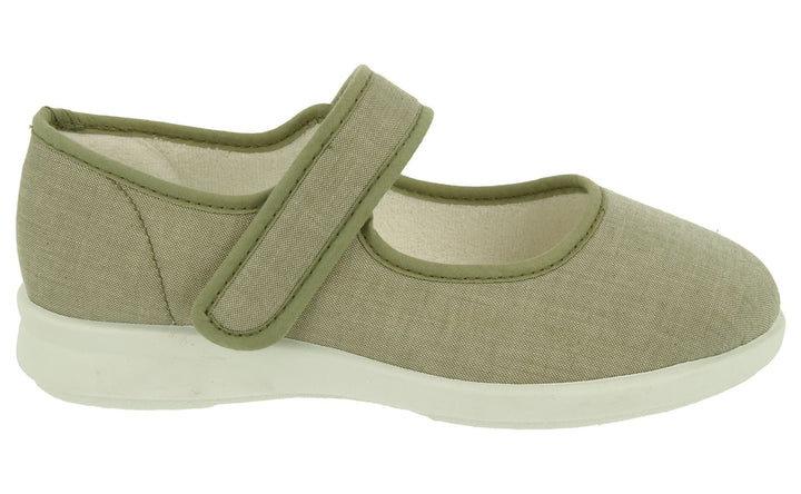 Womens Wide Fit DB Jura Canvas