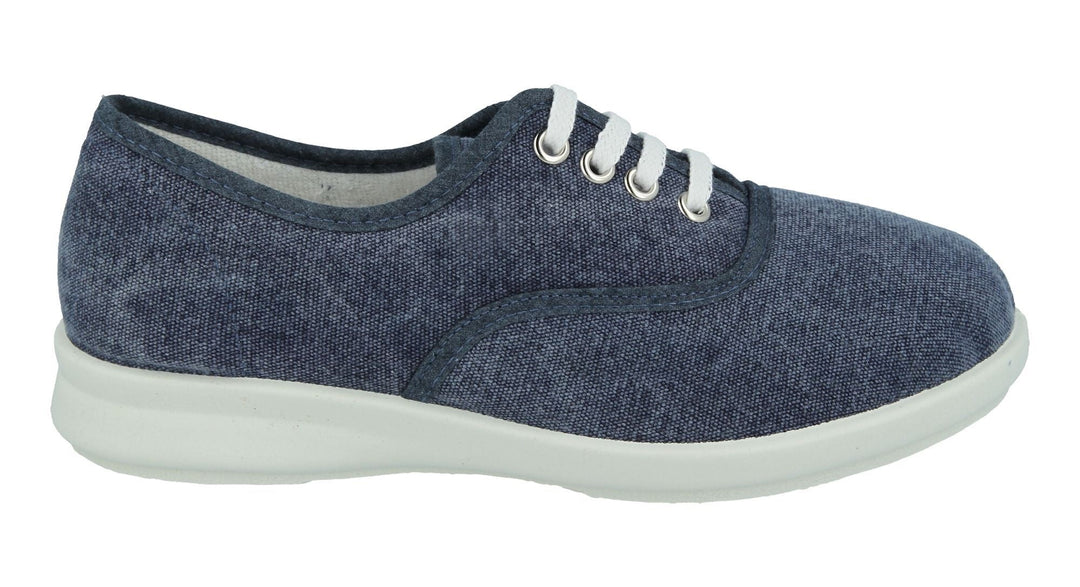 Womens Wide Fit DB Tara Canvas