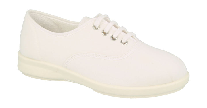 Womens Wide Fit DB Tara Canvas