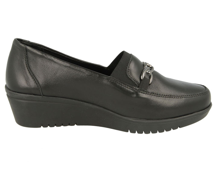 Womens Wide Fit DB Belfast Loafers