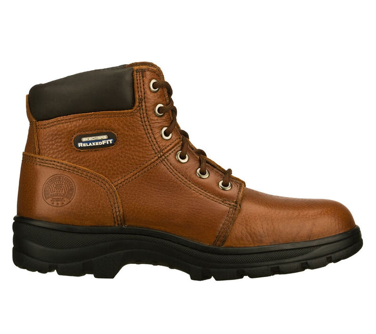 Skechers work hotsell boots wide