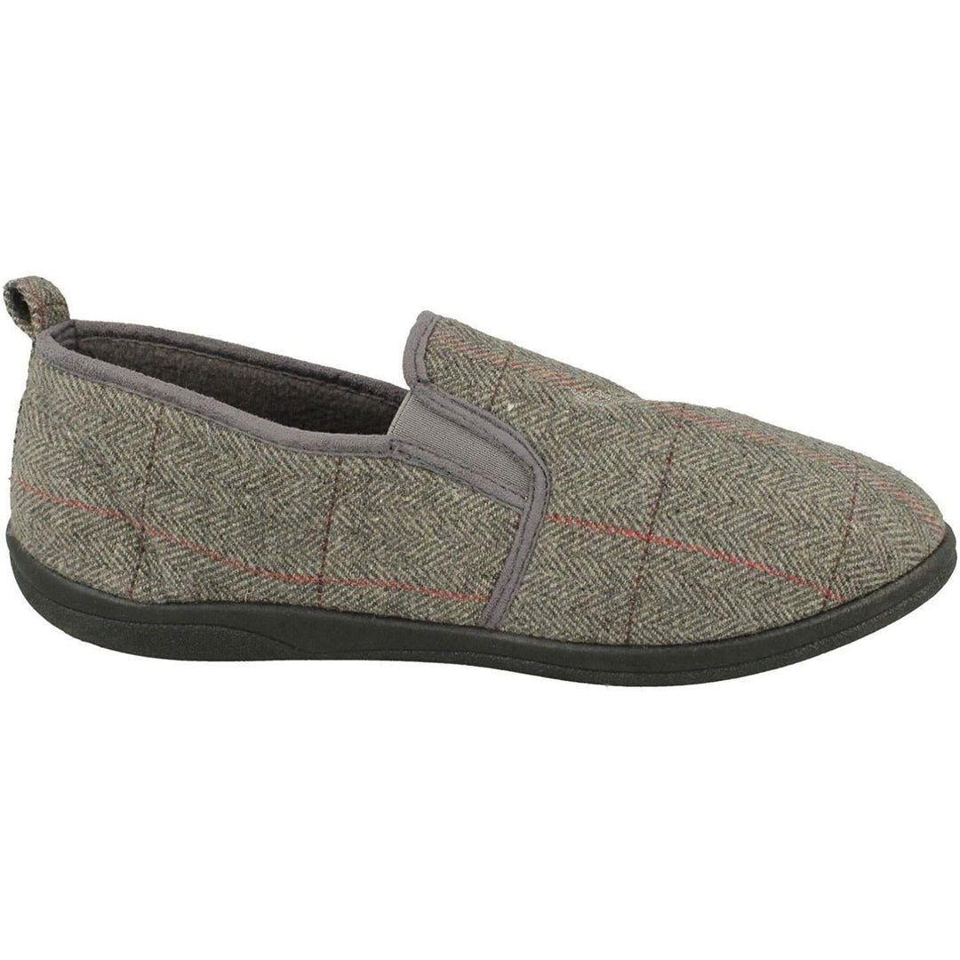 Mens Wide Fit Padders Huntsman Slippers