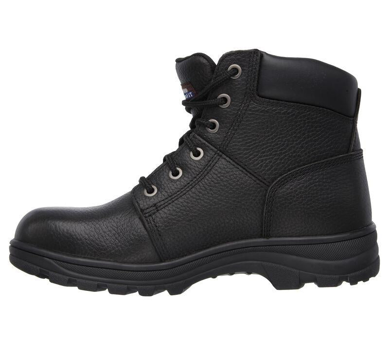 Men's Wide Fit Skechers Work shire 77009 Boots