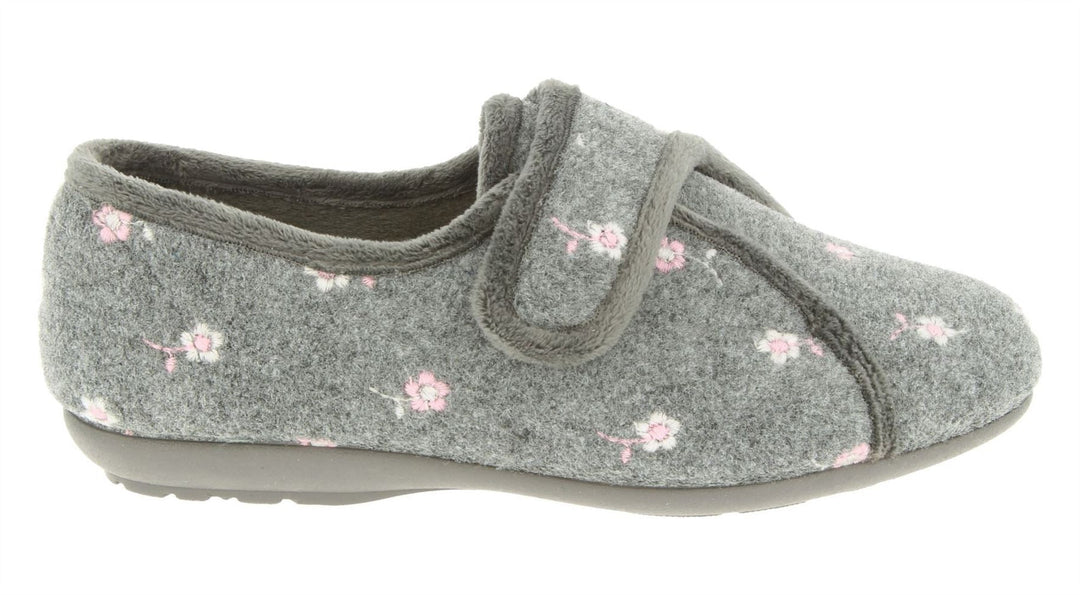 Womens Wide Fit DB Savannah Slippers