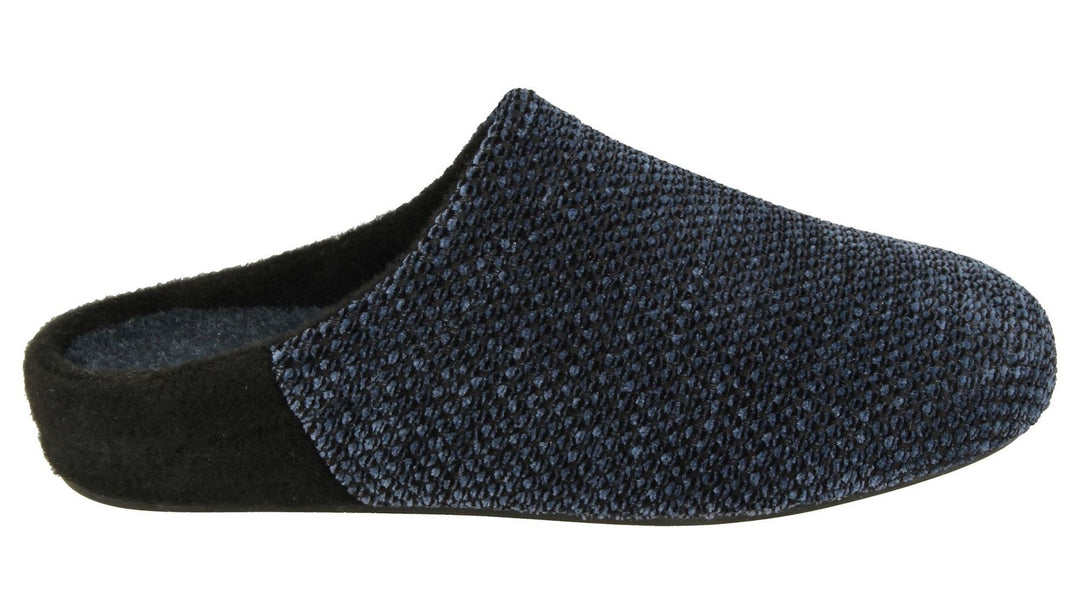 Men's Wide Fit DB Bruce Mule Slippers