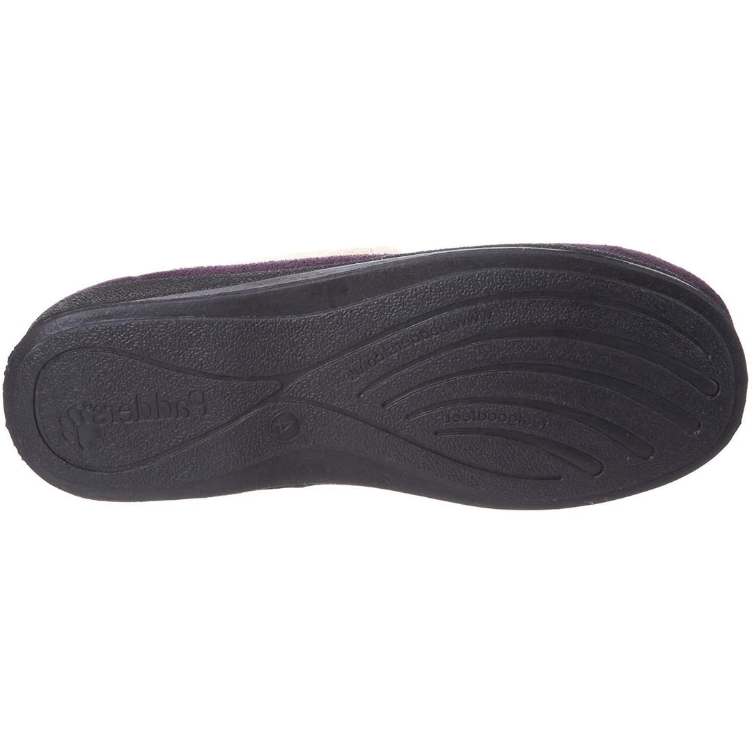 Womens Wide Fit Padders Repose Slippers