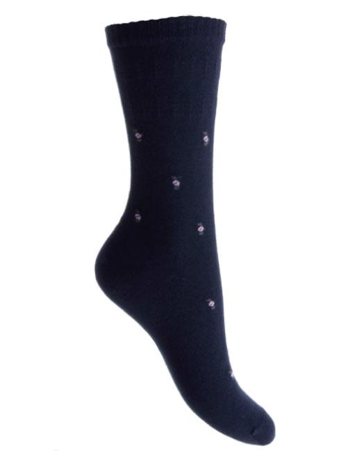 Womens Wide Fit HJ1932 Softop Cotton Socks