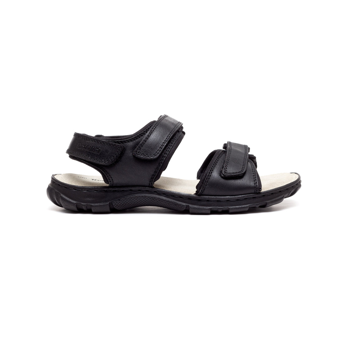 Womens Wide Fit James Leather Sandals by Tredd Well