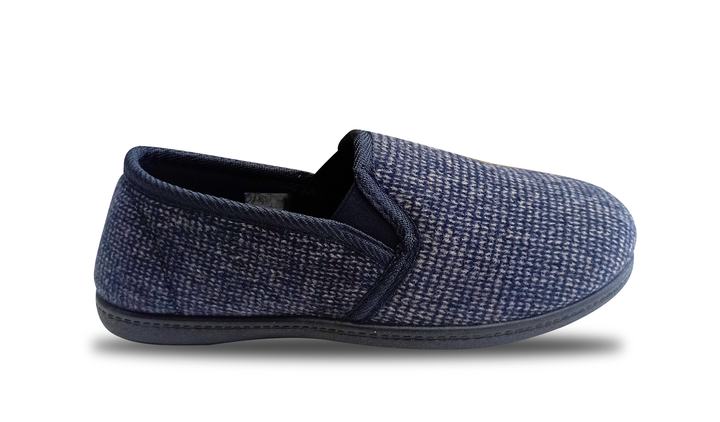 Mens Albert Wide Fit Slip On House Slippers