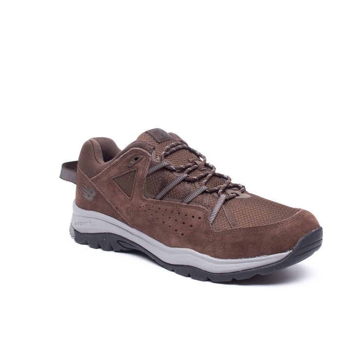 Mens Wide Fit New Balance MW669LC2 Brown Hiking Sneakers