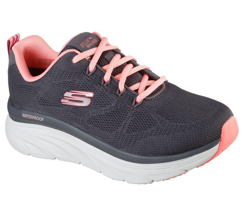 Women's Wide Fit Skechers 149810 Get Oasis D'lux Walker Sneakers