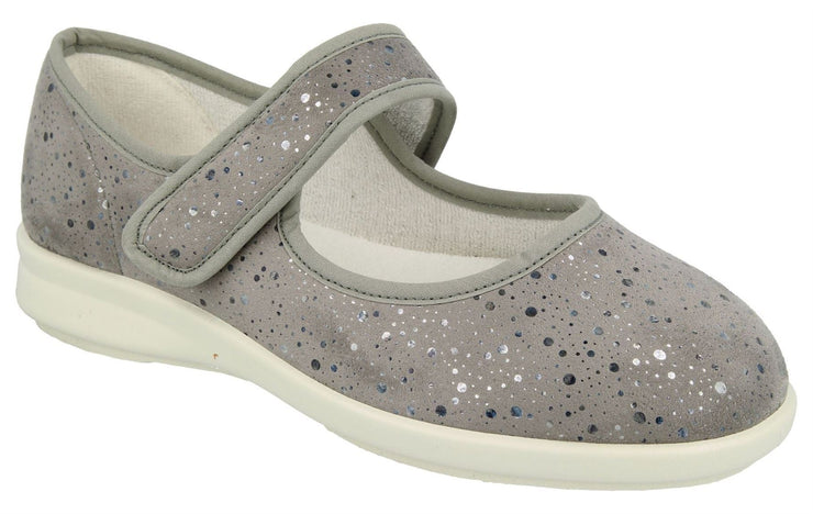 Womens Wide Fit DB Bombay Canvas Shoes
