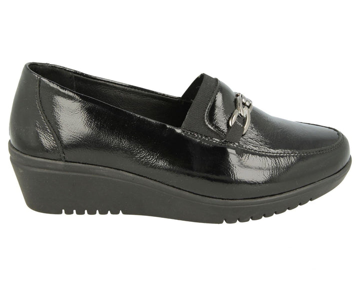 Womens Wide Fit DB Belfast Loafers