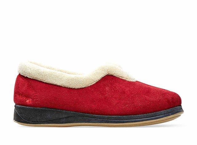 Womens Wide Fit Padders Carmen Slippers