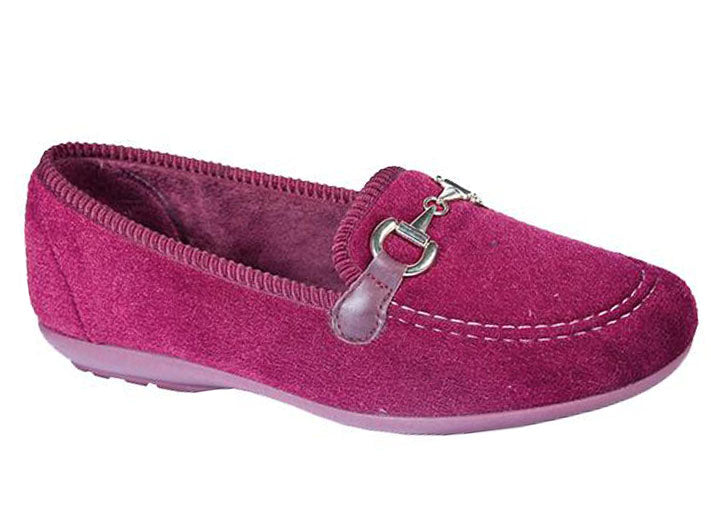 Womens Wide Fit DB Martha Slippers