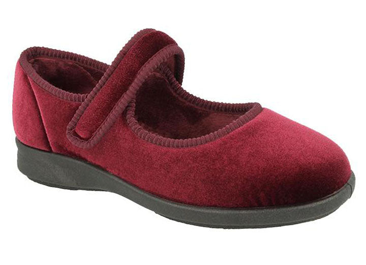 Womens Wide Fit DB Whitby Slippers