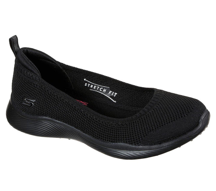 Womens Wide Fit Skechers Microburst 104134 Walking Shoes
