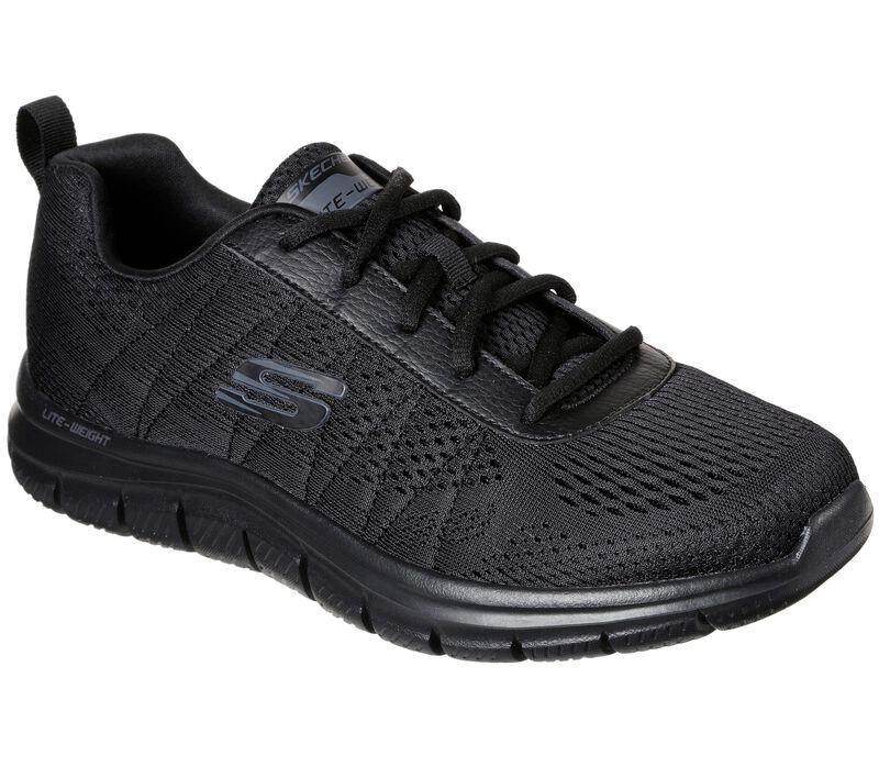 Men's Wide Fit Skechers 232081 Track Moulton Walking Sneakers