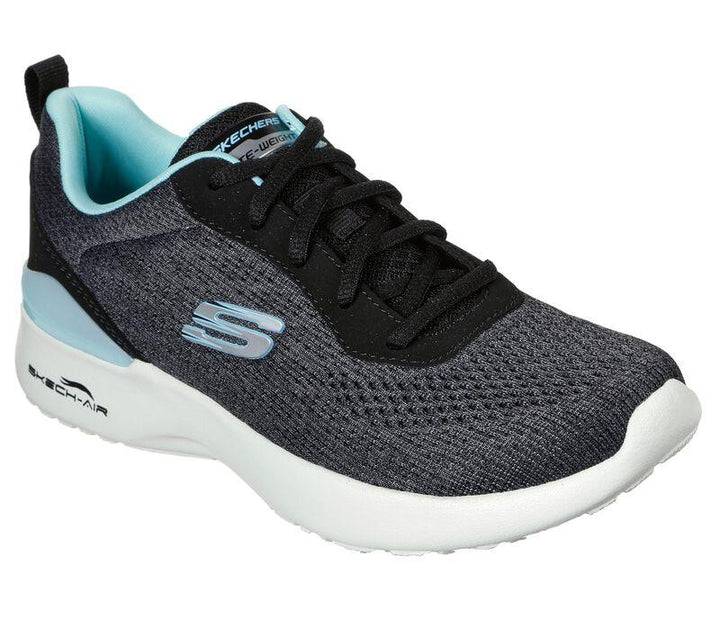 Women's Wide Fit Skechers 149340 Skech-Air Dynamight Top Prize Walking Sneakers