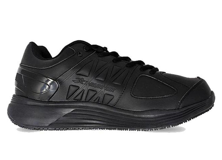 Mens Wide Fit I-Runner Pro Leather Sneakers