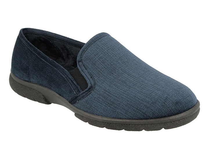 Mens Wide Fit DB Kendal Slip On Slippers