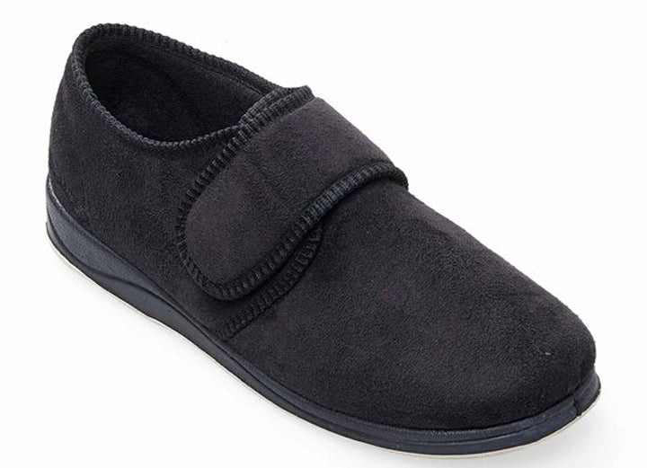 Padders 411 56 Charles Black Mens Slippers