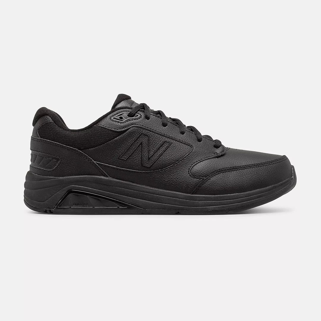 Mens Wide Fit New Balance MW928BK3 Black Walking Trainers