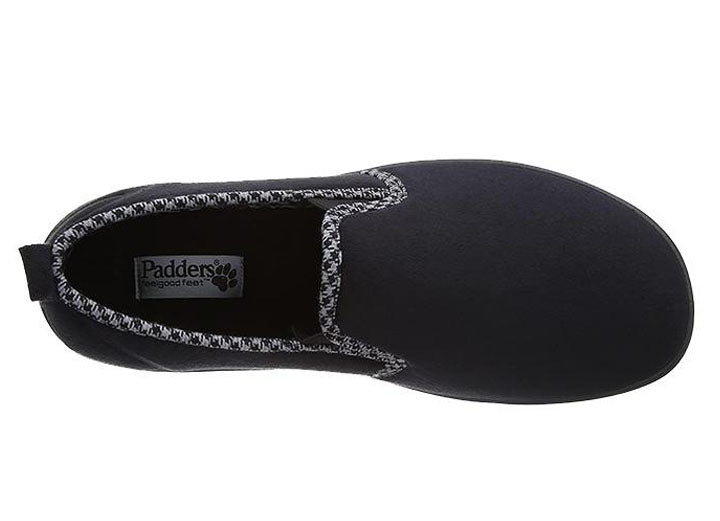 Mens Wide Fit Padders Lewis Slip On Slippers