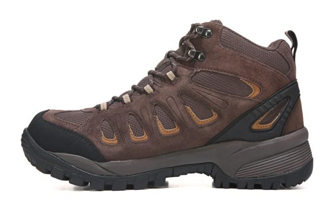 Mens Wide Propet Ridge Walker Waterproof Brown Hiking Boots 