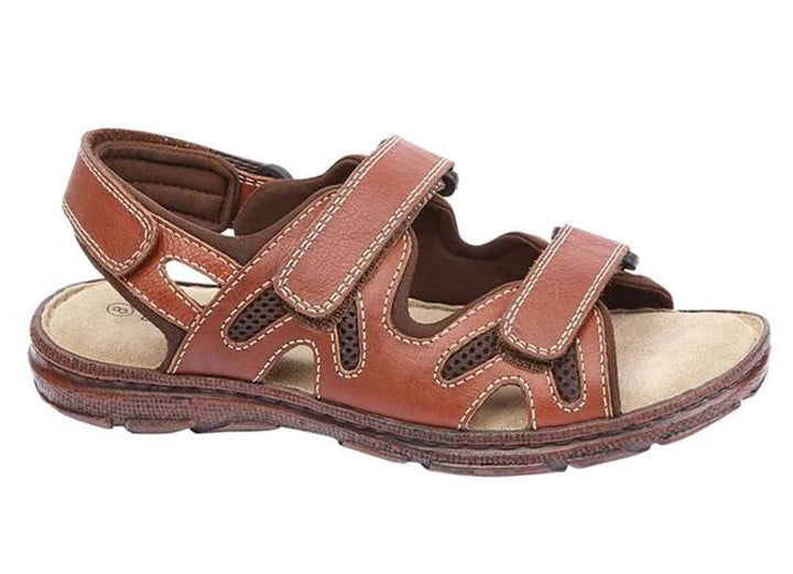 Mens Wide Fit Roamers M168B Sandals