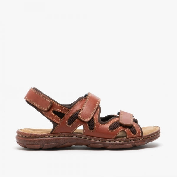 Mens Wide Fit Roamers M168B Sandals