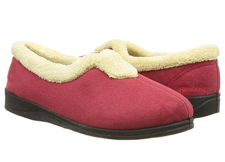 Womens Wide Fit Padders Carmen Slippers