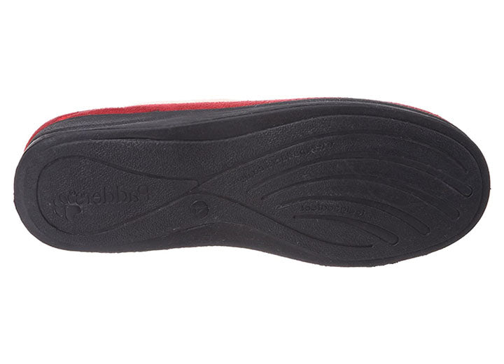 Padders 417 42 Carmen 2E Fit Red Womens Slippers