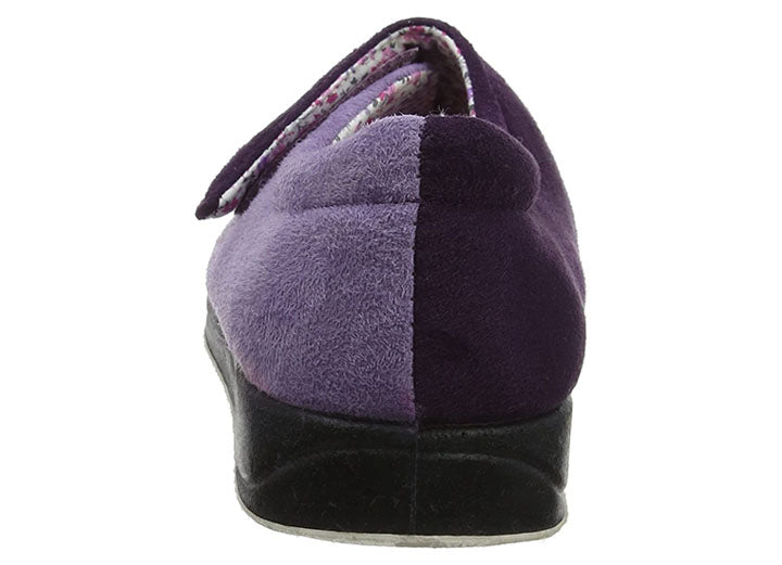 Womens Wide Fit Padders Hug Slippers