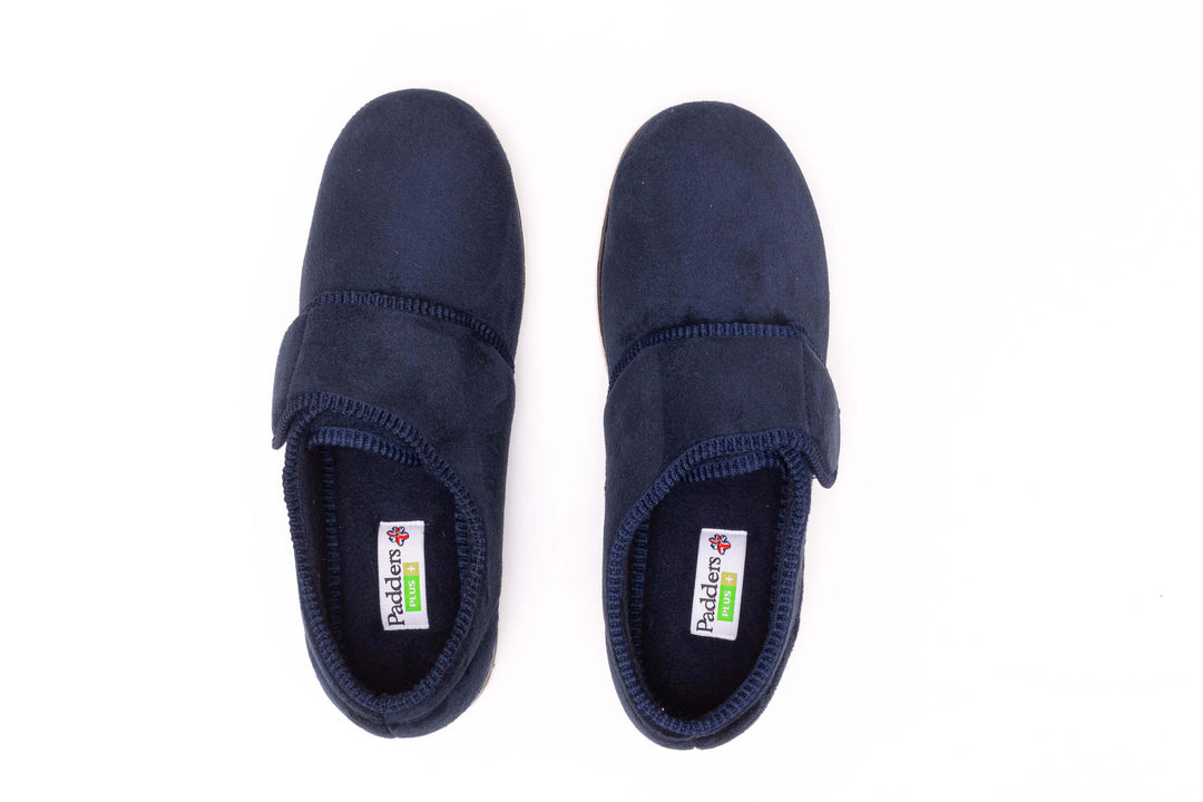 Mens Wide Fit Padders Charles Slipper